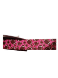 Pink Football Dog Collar — Handmade in USA Heavy Duty Nylon with Plastic or Metal Buckle
