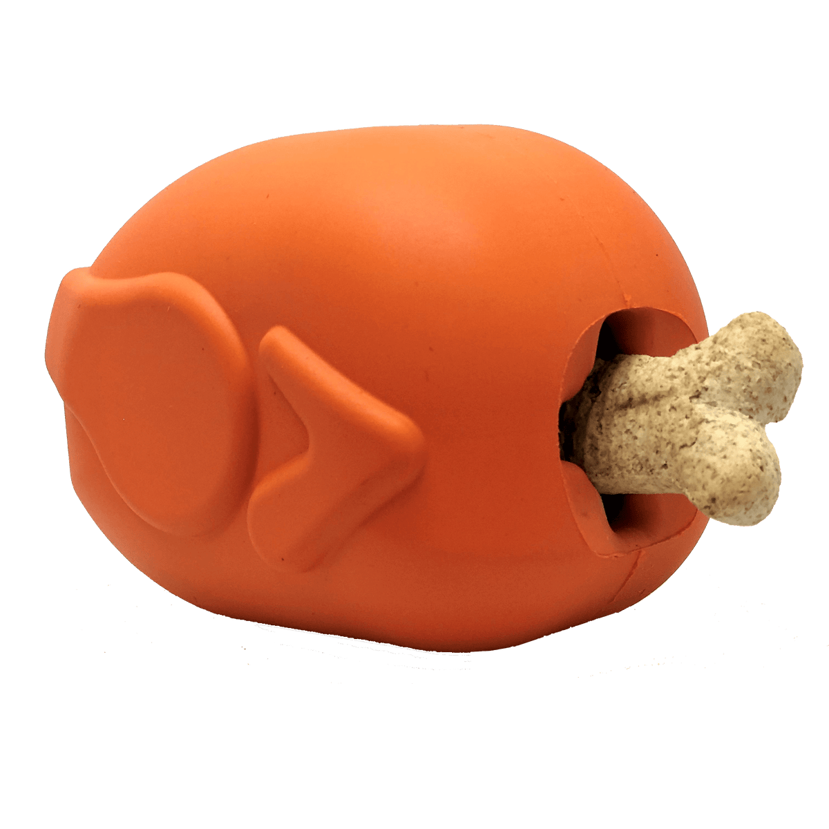 Roasted Turkey Dog Chew Toy & Treat Dispenser | SodaPup | USA Made