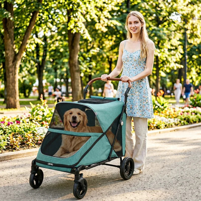 All-Terrain Large Dog Stroller — Up to 66 lbs