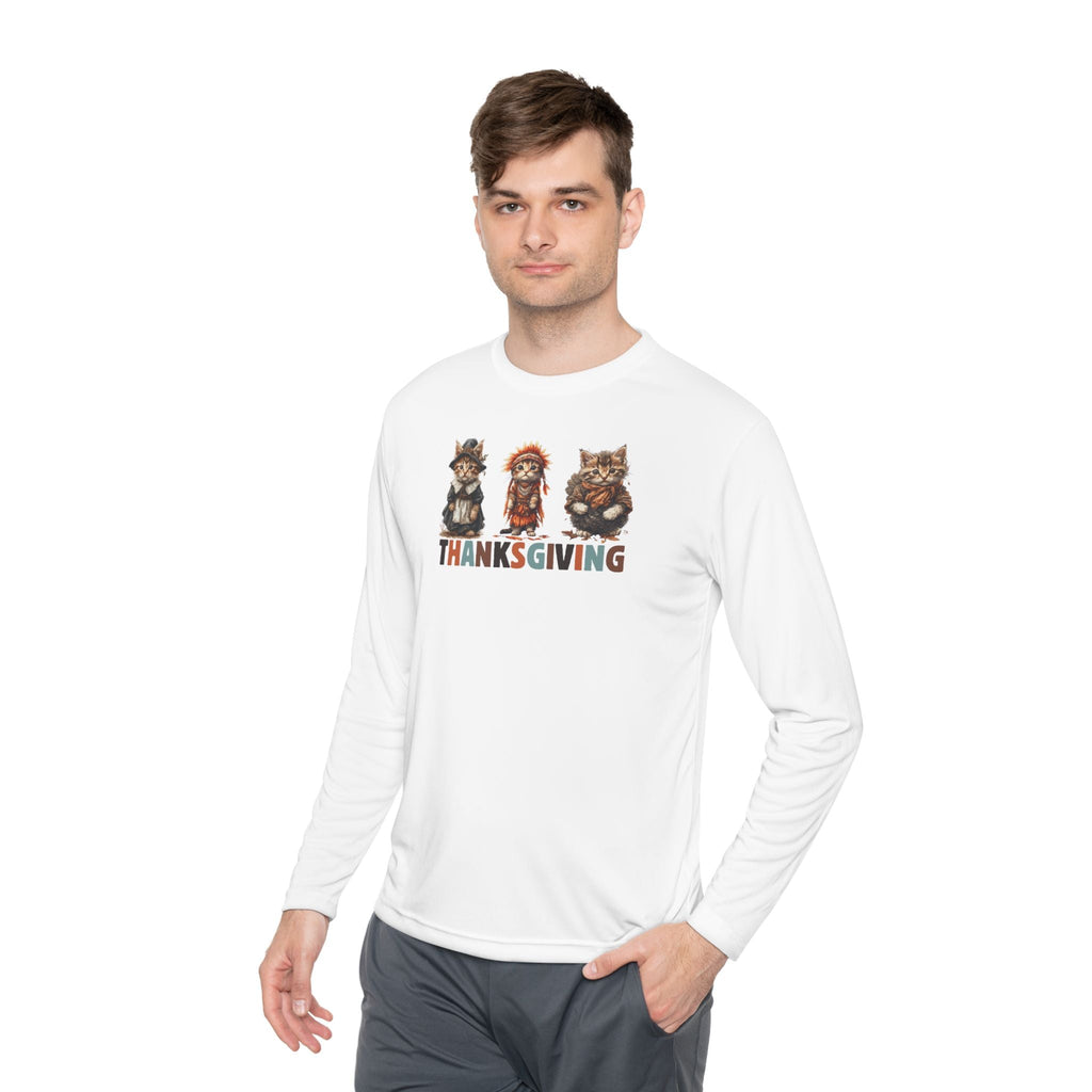 Thanksgiving Cat Long Sleeve Tee | For the Proud Cat Parent
