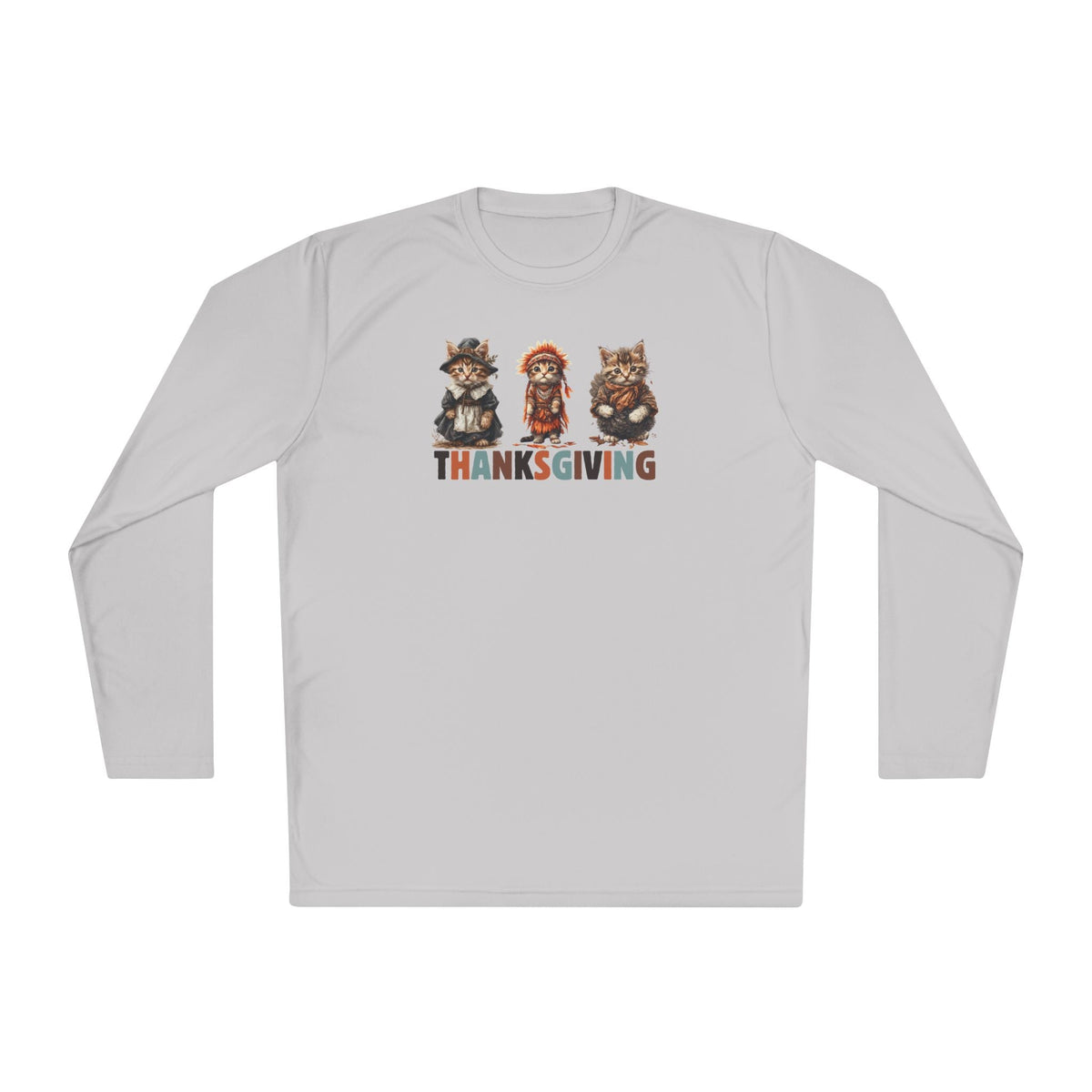 Thanksgiving Cat Long Sleeve Tee | For the Proud Cat Parent