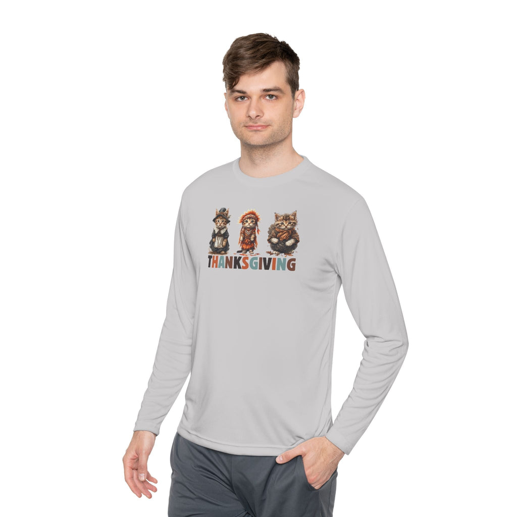 Thanksgiving Cat Long Sleeve Tee | For the Proud Cat Parent
