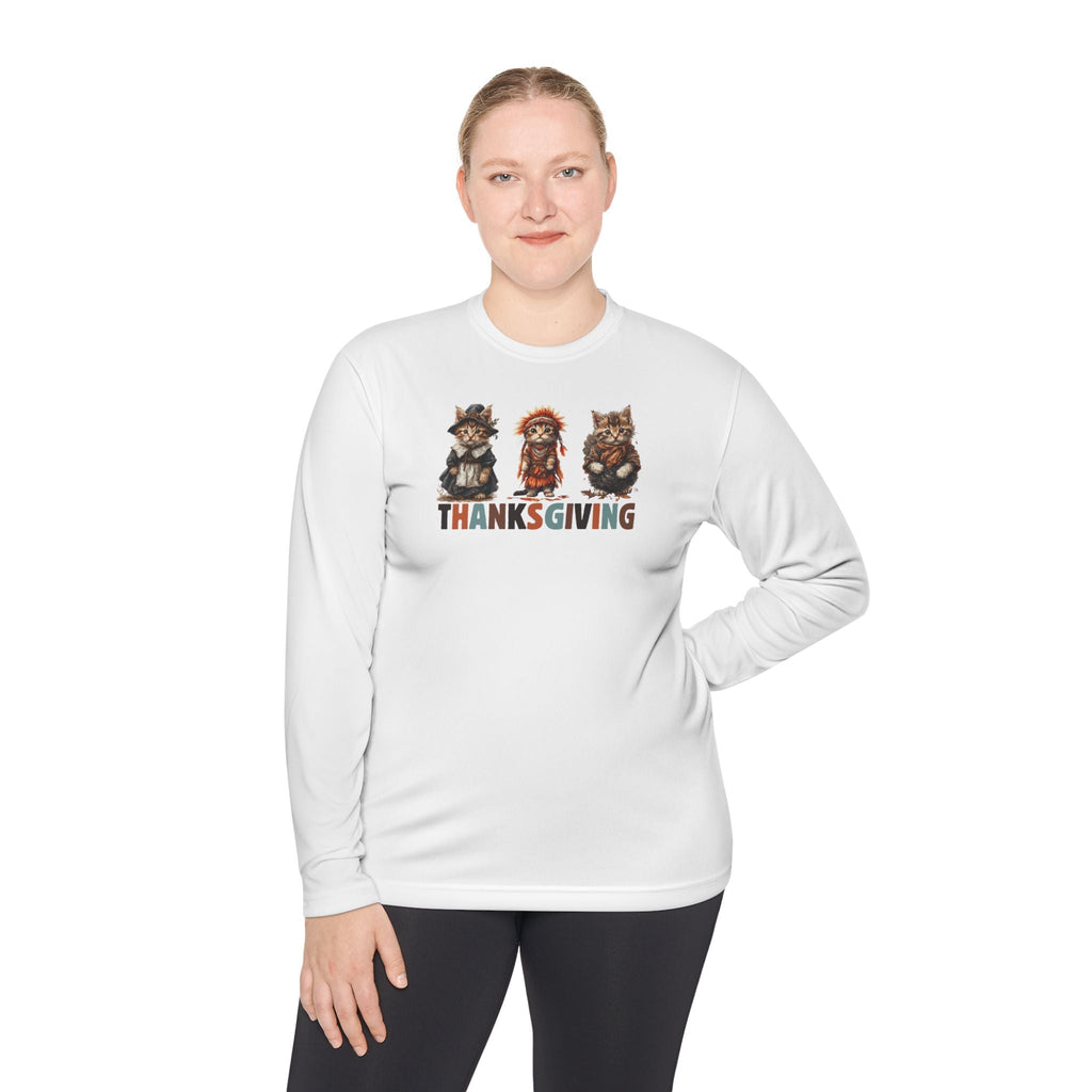 Thanksgiving Cat Long Sleeve Tee | For the Proud Cat Parent