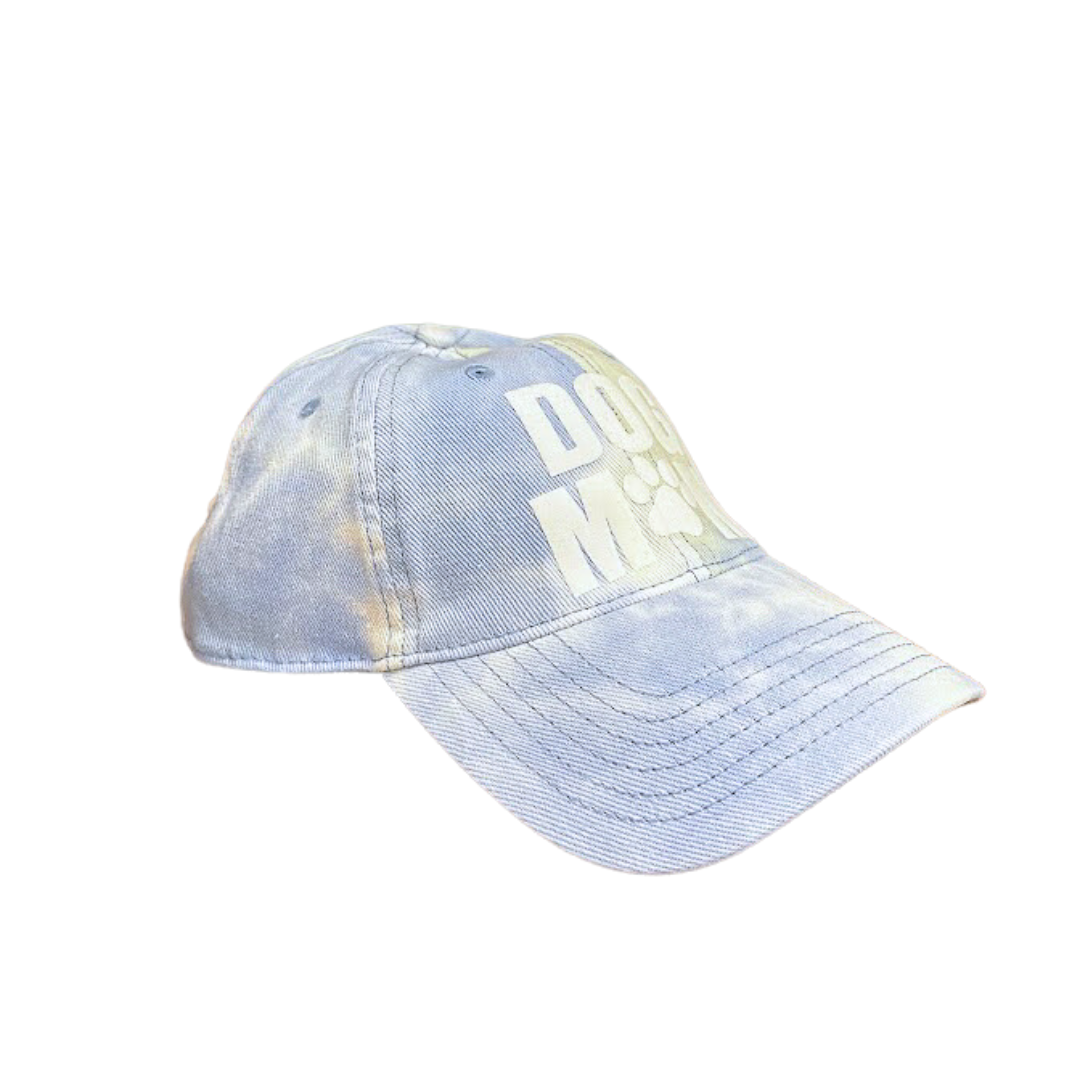 Flauntly Paws Blue Sea Tie-Dye Dog Mom Cap