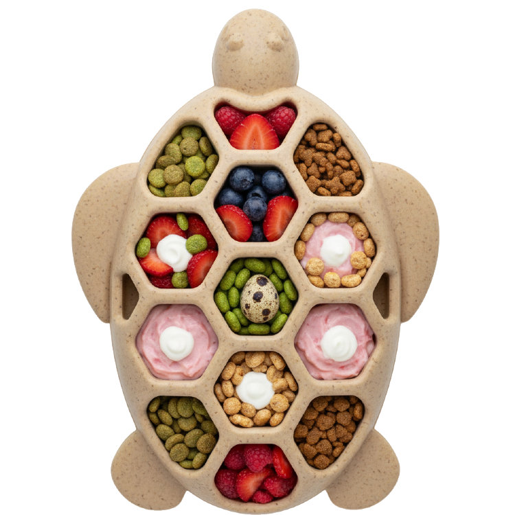 Flauntly Paws Turtle eChew Nylon Dog Toy